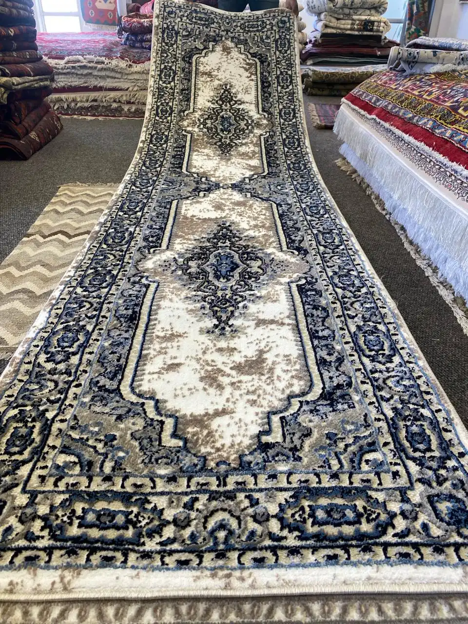 Vintage Style Runner, Size:300x80, Machine made