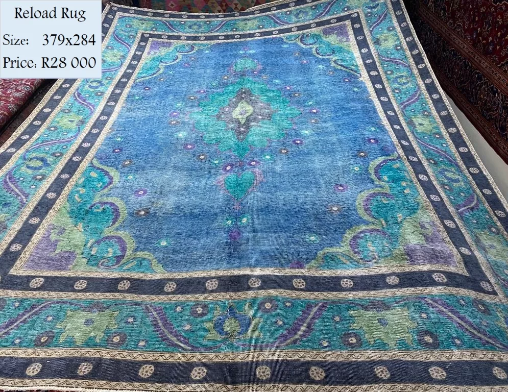 Persian Reloaded Rug, Size: 397×284, Hand Knotted, Faded genuine vintage Persian Rug, With certificate of authenticity and exchange warranty. Imported directly from Iran.